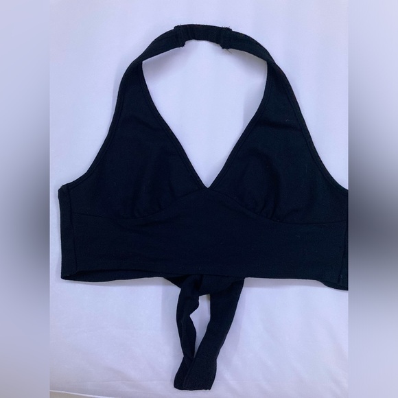 Altar'd State Black Halter Top - Picture 1 of 5